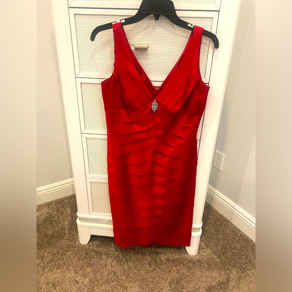 Red dress